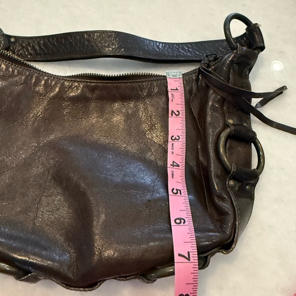 Kooba Dark Brown Leather Shoulder Bag - Picture 5 of 5